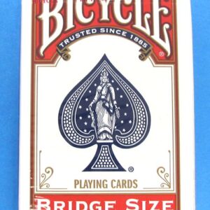 bicycle bridge size cards red