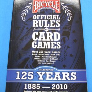 bicycle official rules of card games 1885 2010