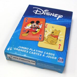 disney jumbo playing cards