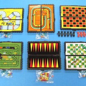 magnetic pocket travel games #2 set of 6