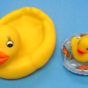 mama and baby rubber duck novelty