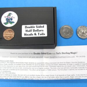 ted's sterling double sided half dollar