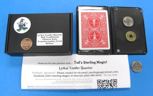 ted's sterling lethal tender quarter