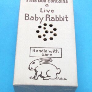 vintage "live baby rabbit joke"