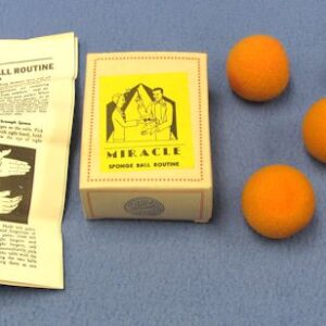 vintage e z magic "miracle sponge ball routine"