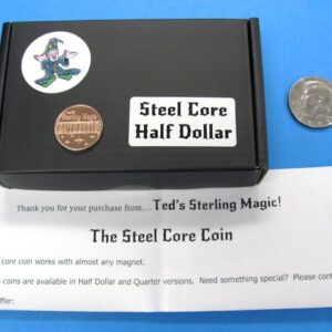 ted's sterling steel core half dollar