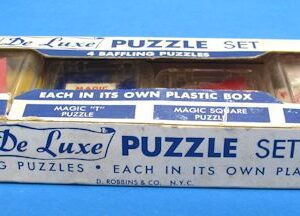 vintage "deluxe puzzle set" (d. robbins & co.)